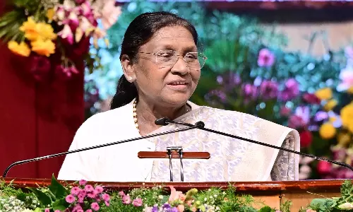 President Murmu Calls for Balance Between Growth and Spirituality