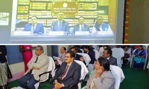 HC Chief Justice Opens New Courts in Bhupalpally HC Chief Justice Opens New Courts in Bhupalpally