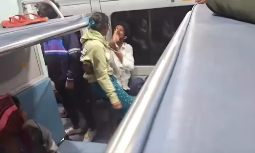 Newly Married Couple Dies after Falling from Machilipatnam Express