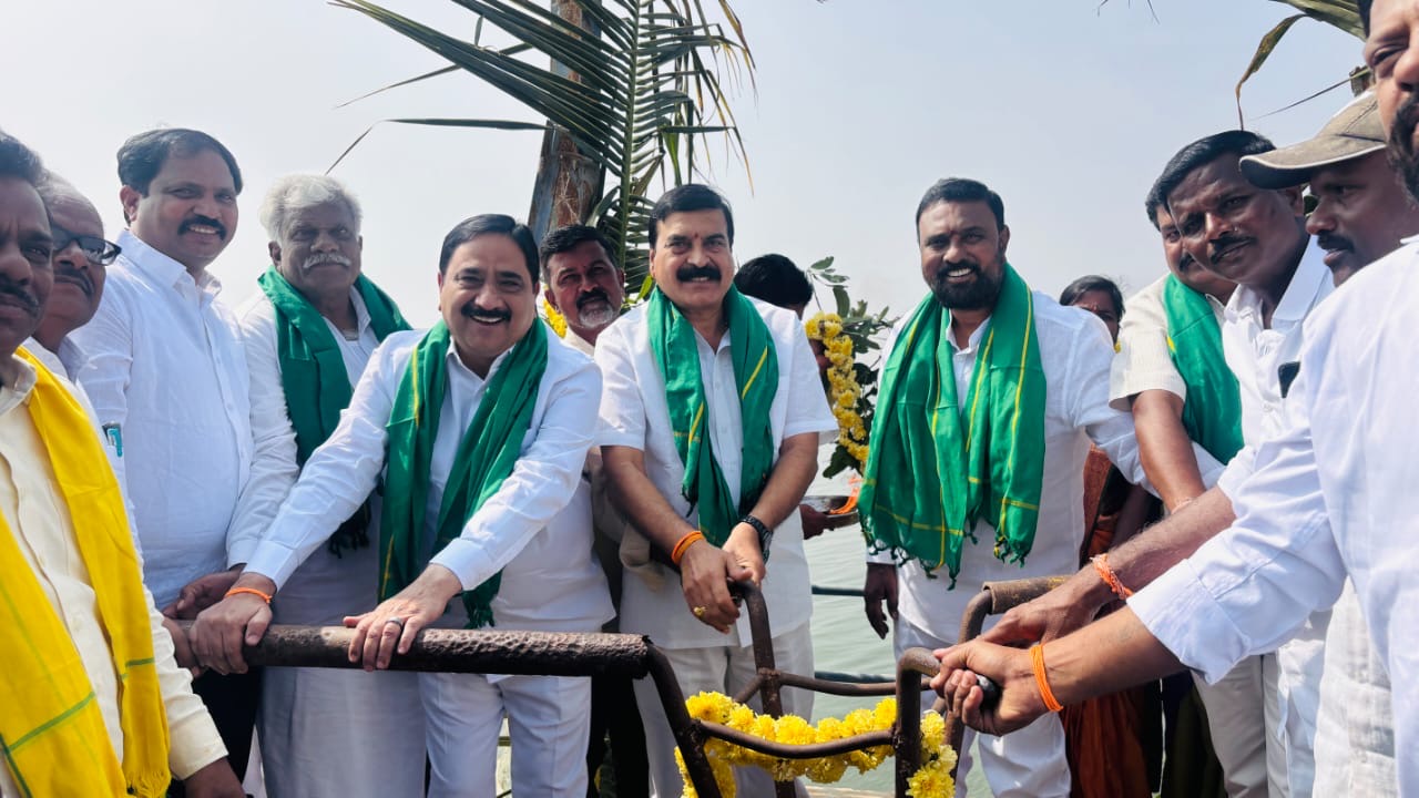Water Released for Rabi Crops in Anantapur