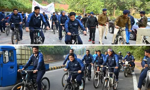 Waltair Division Marks Year of ‘Sundays on Cycle