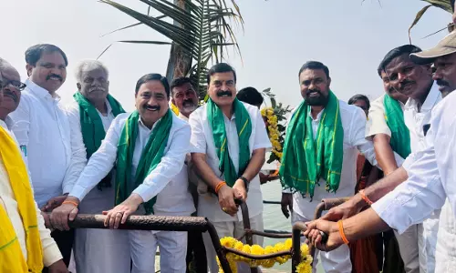 Water Released From BTP Project to Support Rabi Crops