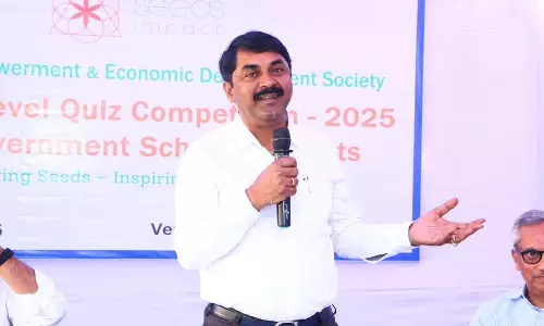 Dr Satish Reddy Urges Rural Students to Aim High