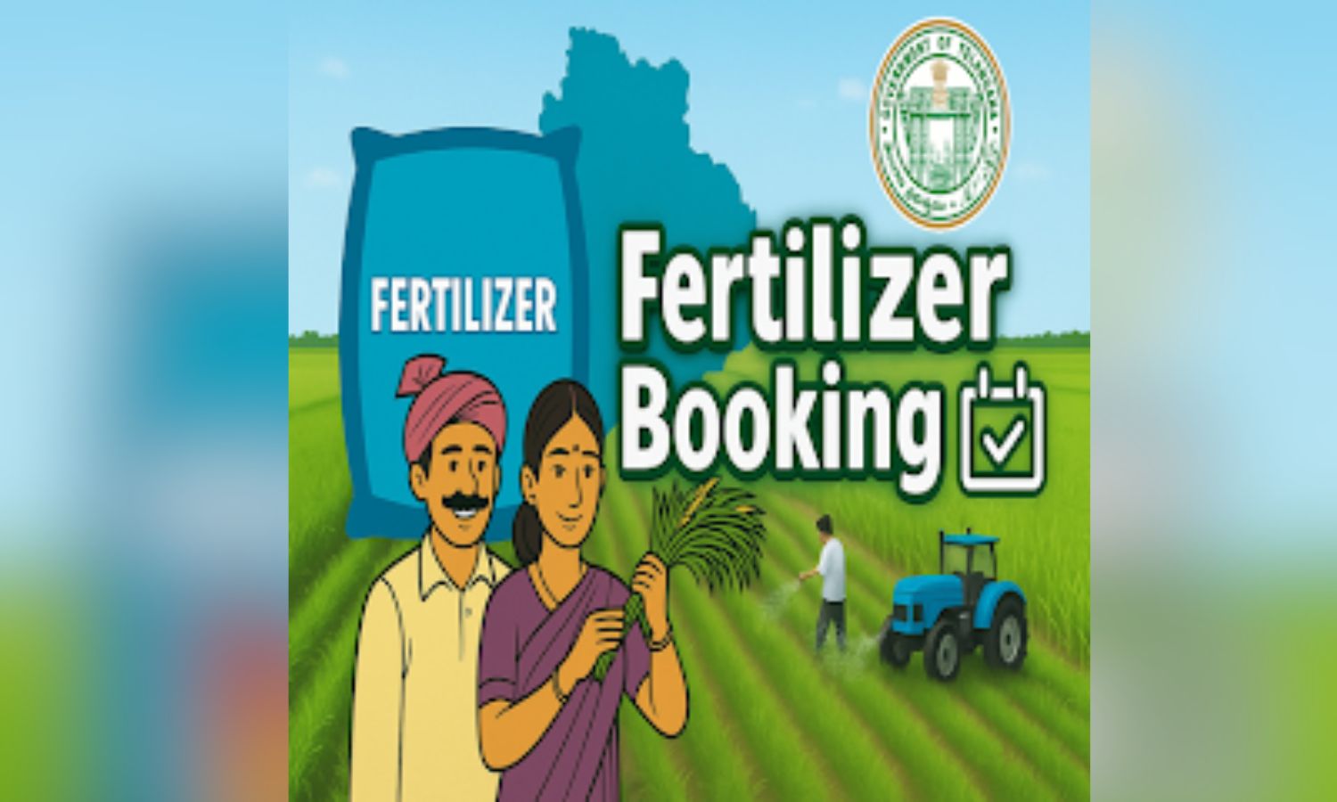 Telangana Expands Fertilizer Booking App
