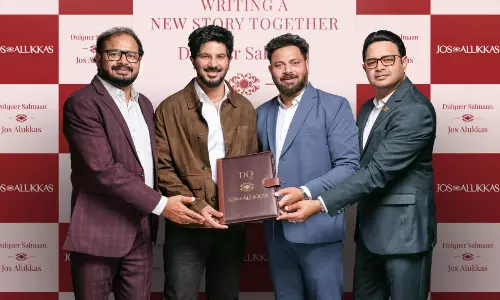 Dulquer Joins Jos Alukkas as Brand Ambassador