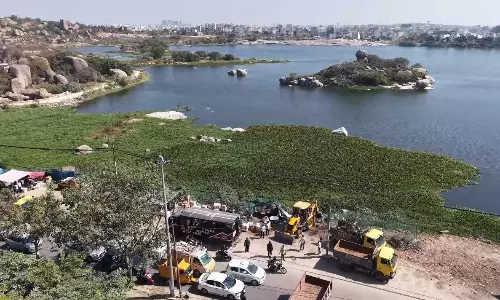 HYDRAA Undertook Encroachment-Removal Drives in Gachibowli and Shamirpet HYDRAA Undertook Encroachment-Removal Drives in Gachibowli and Shamirpet