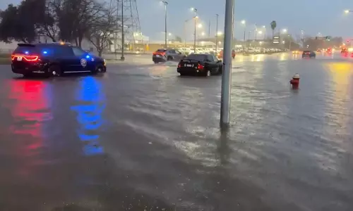 Flash Flooding In Northern California Leads To Soaked Roads, Water Rescues And 1 Death