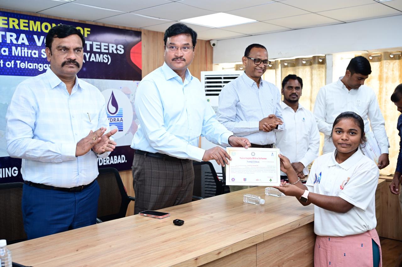 78 Volunteers Complete Disaster Training in Hyderabad