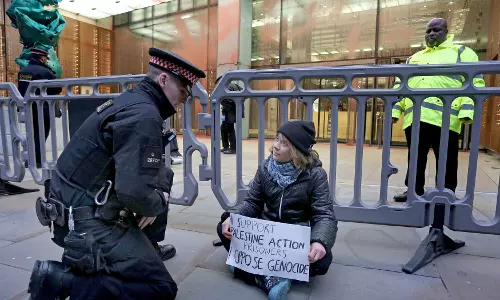 Greta Thunberg Arrested at Pro-Palestinian Protest in London