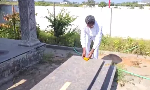 At 80, Jagtial Man Builds His Own Tomb Rs 12 Lakh