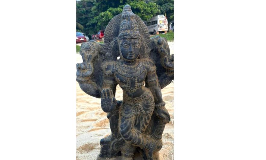 Idol Found on Malpe Beach Sparks Identity Debate