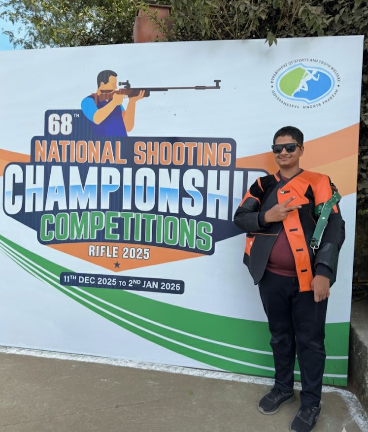 14-Year-Old Ali Hussain Makes National Shooting Debut