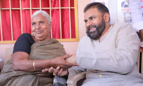 Promise Kept: Pawan Kalyan Visits Tadepalli, Extends Aid to Demolition Victim