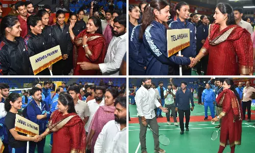 87th Senior National Badminton Championship Begins in Vijayawada 87th Senior National Badminton Championship Begins in Vijayawada