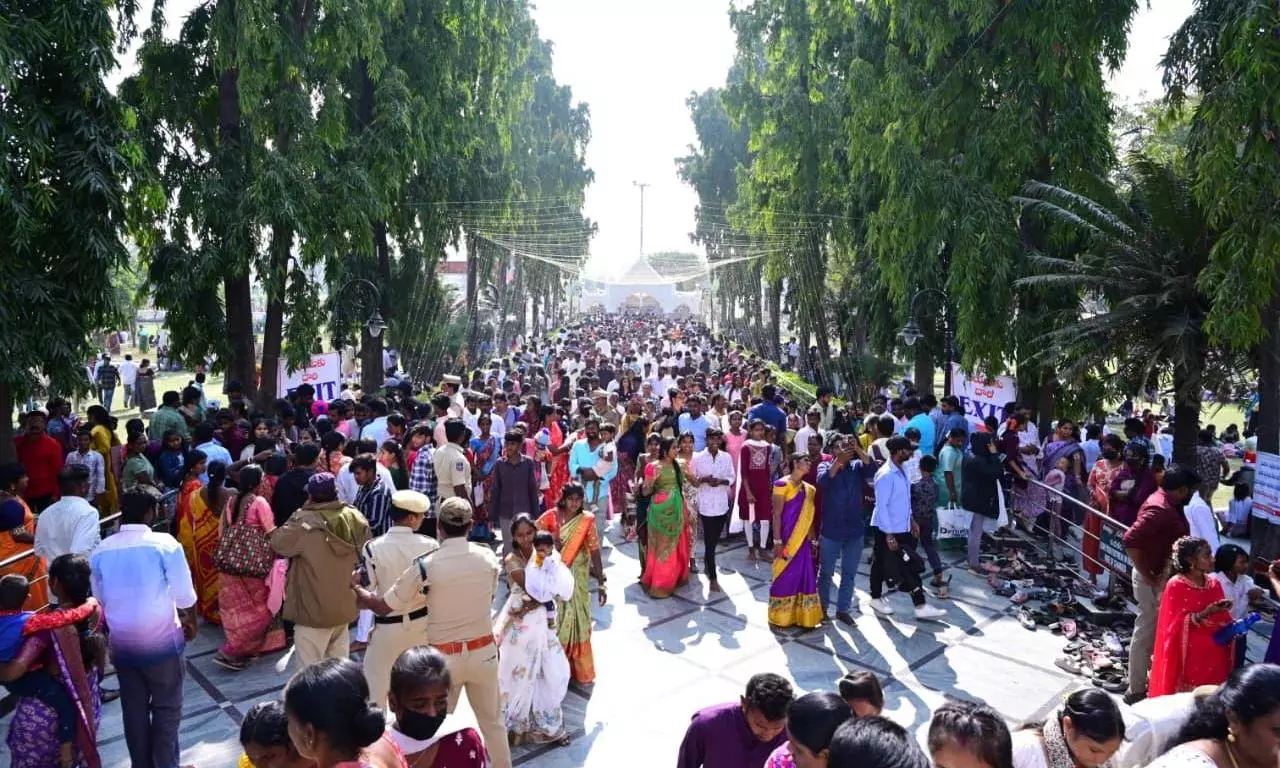 Grand Christmas Celebrations At CSI Church In Medak