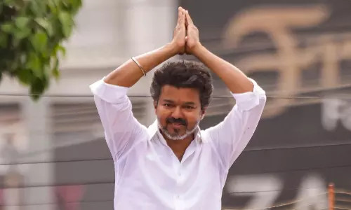 In Veiled Swipe, Vijay Says DMK Rattled by TVKs Rally