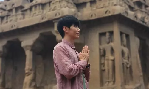 Dosas and Yoga: South Korean Star Lee Min-ki Vacations in South India