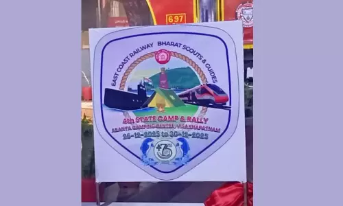 4th State Scouts and Guides Camp Begins in Vizag