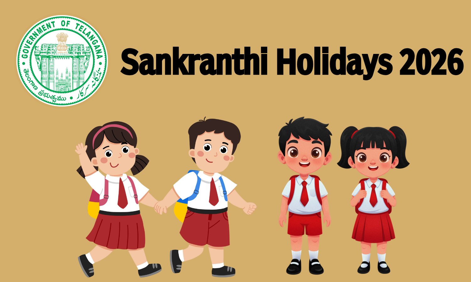 Sankranti Holidays Extended in Telangana and Andhra Pradesh