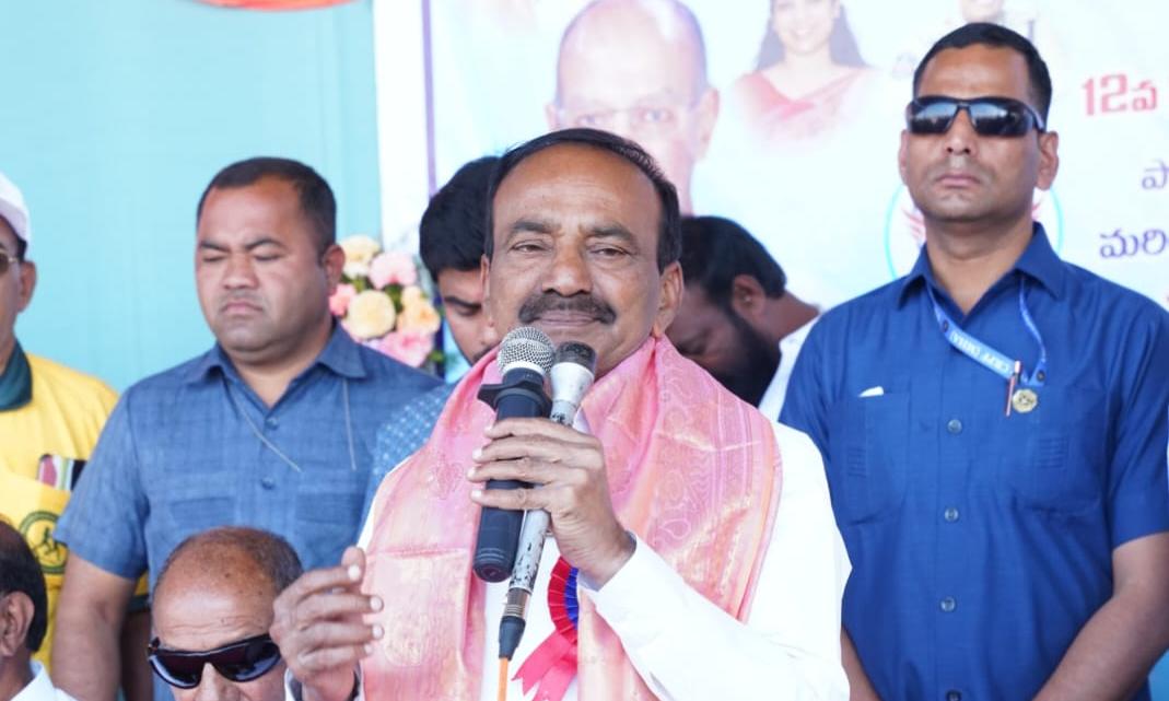 MP Etala Rajendar Promotes Sports for Youth