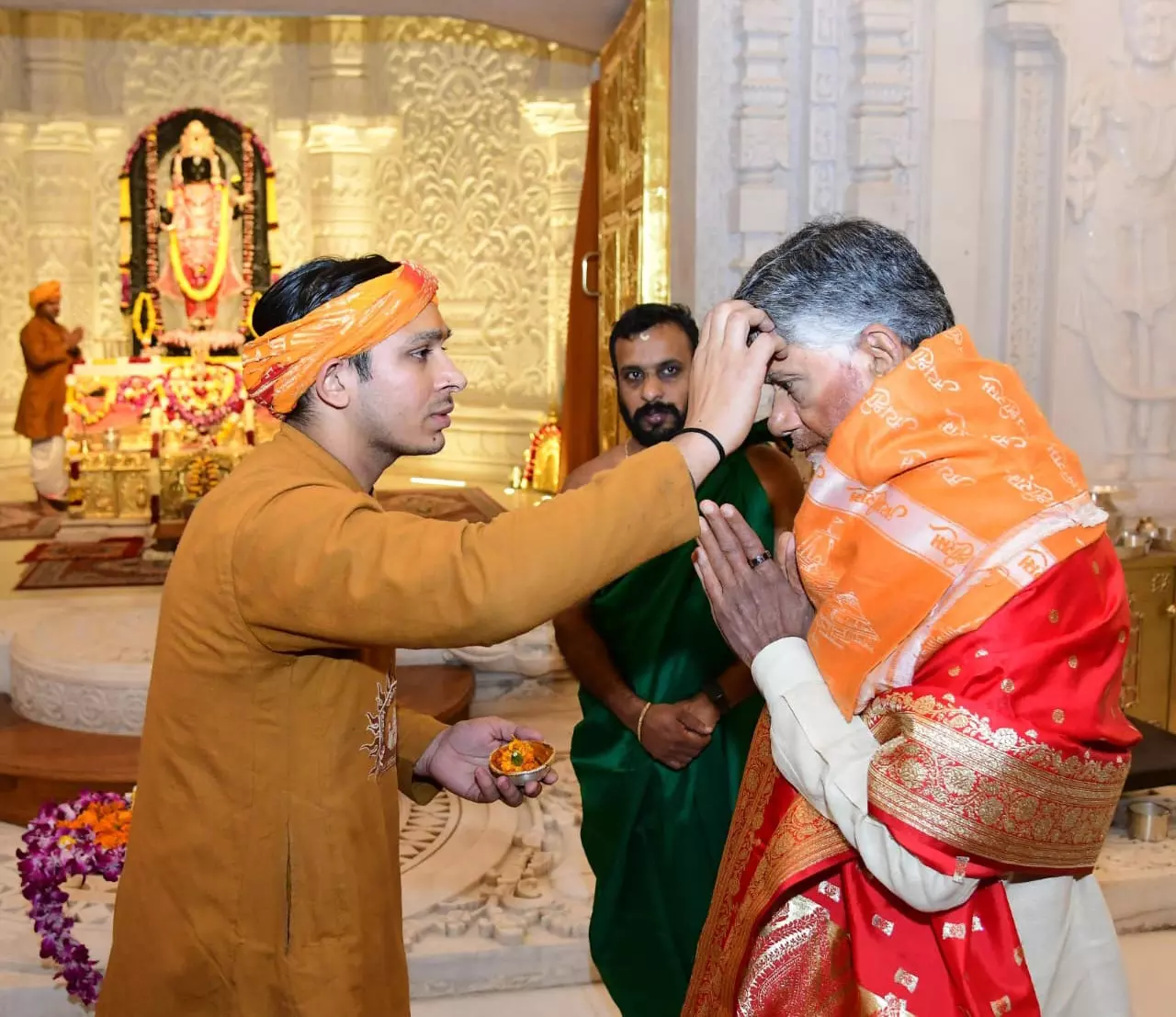 Ram Temple to Become Global Spiritual Hub: Naidu Ram Temple to Become Global Spiritual Hub: Naidu