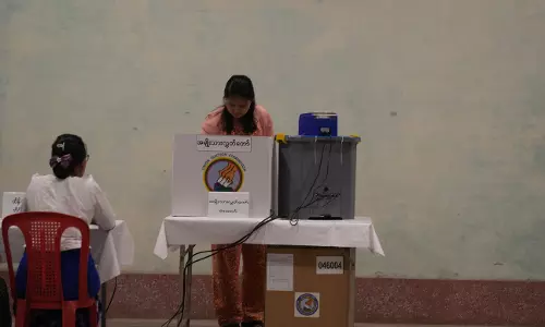 Polls Open for Military-ruled Myanmars First Election in 5 Years