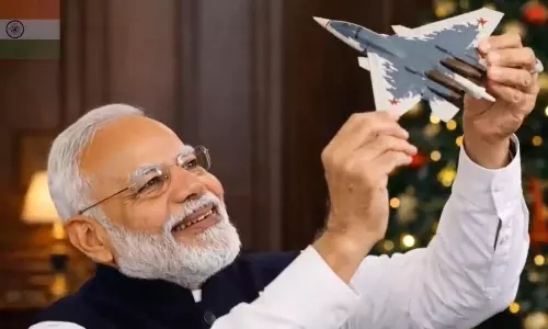 Russia Shares Christmas Gift AI Video: Modi Gets Fighter Jet, Zelenskyy Gets Handcuffs