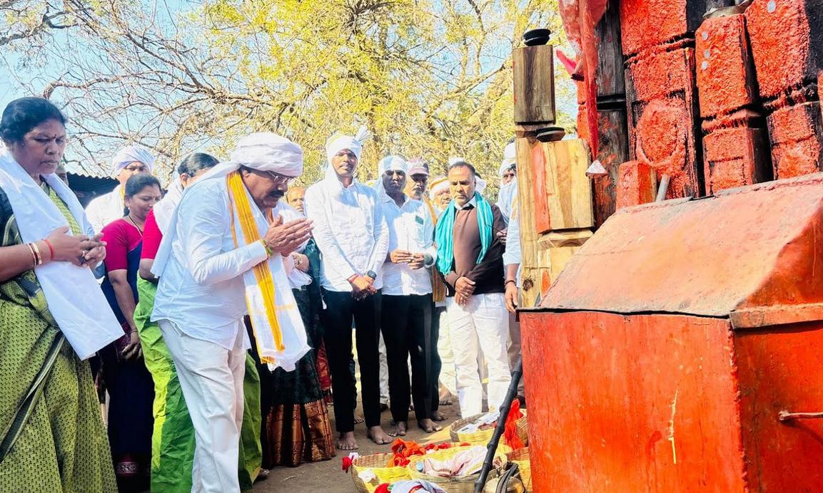 Jangubai Utsav Celebrated on Telangana-Maharashtra Border