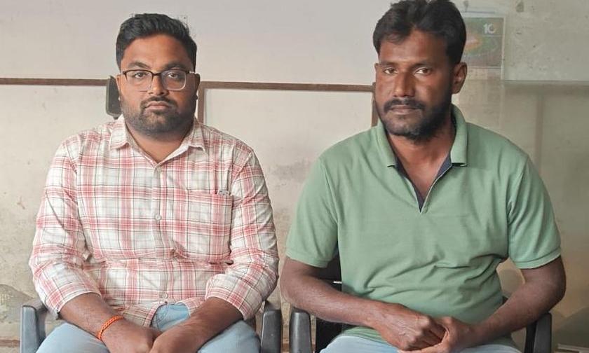 Surveyor and Aide Arrested in Bribery Case