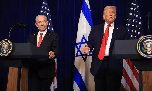 Trump Warns Hamas, Iran After Netanyahu Talks