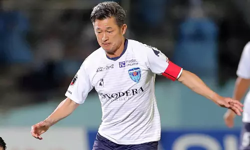 Japan Footballer King Kazu Signs For New Team at 58