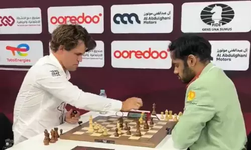 Magnus Carlsen Loses Cool After Shock Loss To Arjun Erigaisi At World Championship