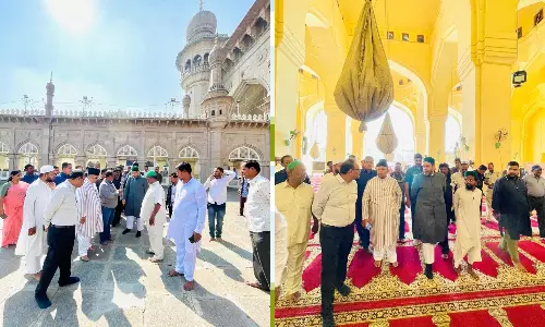 MIM Legislators Review Macca Masjid Arrangements for Upcoming Ramzan
