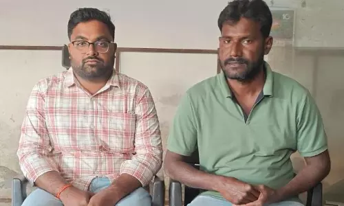 Nirmal: Surveyor, Aide Held in Land Bribe Case