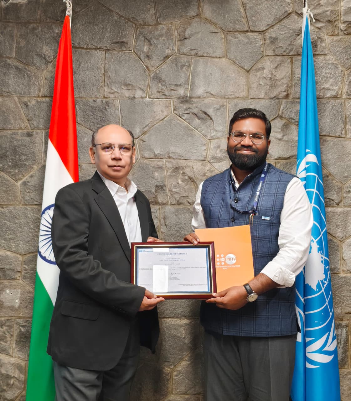 UN Honors Anantapur Youth for Tribal Development Work