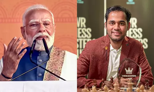 PM Modi Applauds Erigaisi For Winning World Blitz Bronze