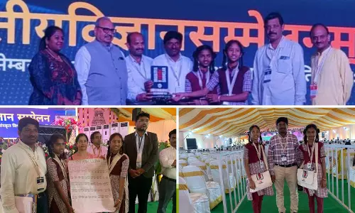 ZPHS Students ‘Talking’ With Eyebrows Sparks Interest at Indian Science Congress