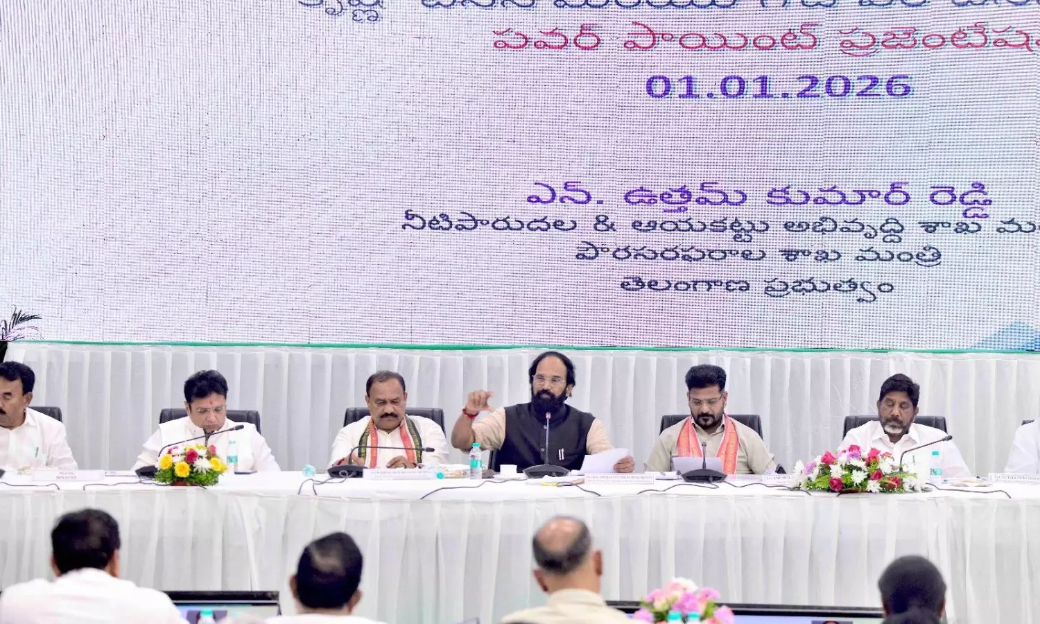 Uttam Blames BRS Govt for Palamuru Problems