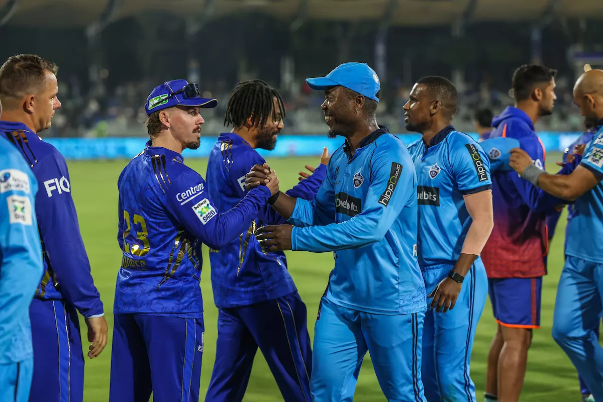 Capitals Enjoy A Rousing SA20 New Years Eve