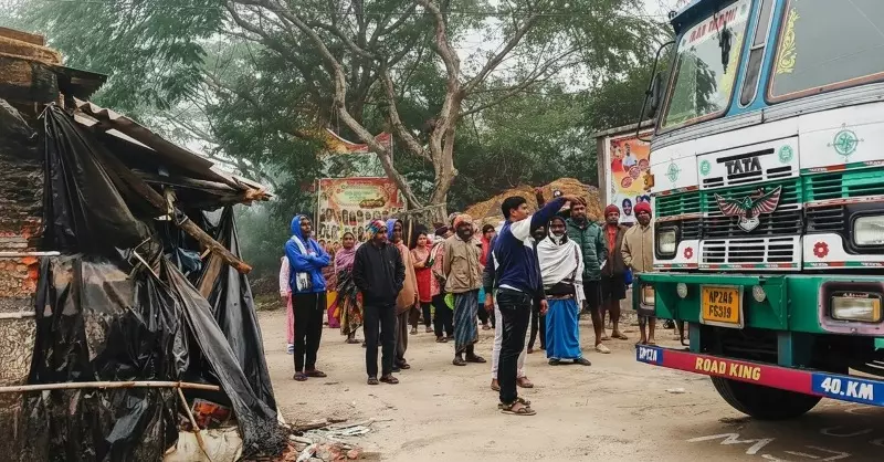 Truck Following Google Maps Strays Into Village, Rams House In Odisha’s Bhadrak