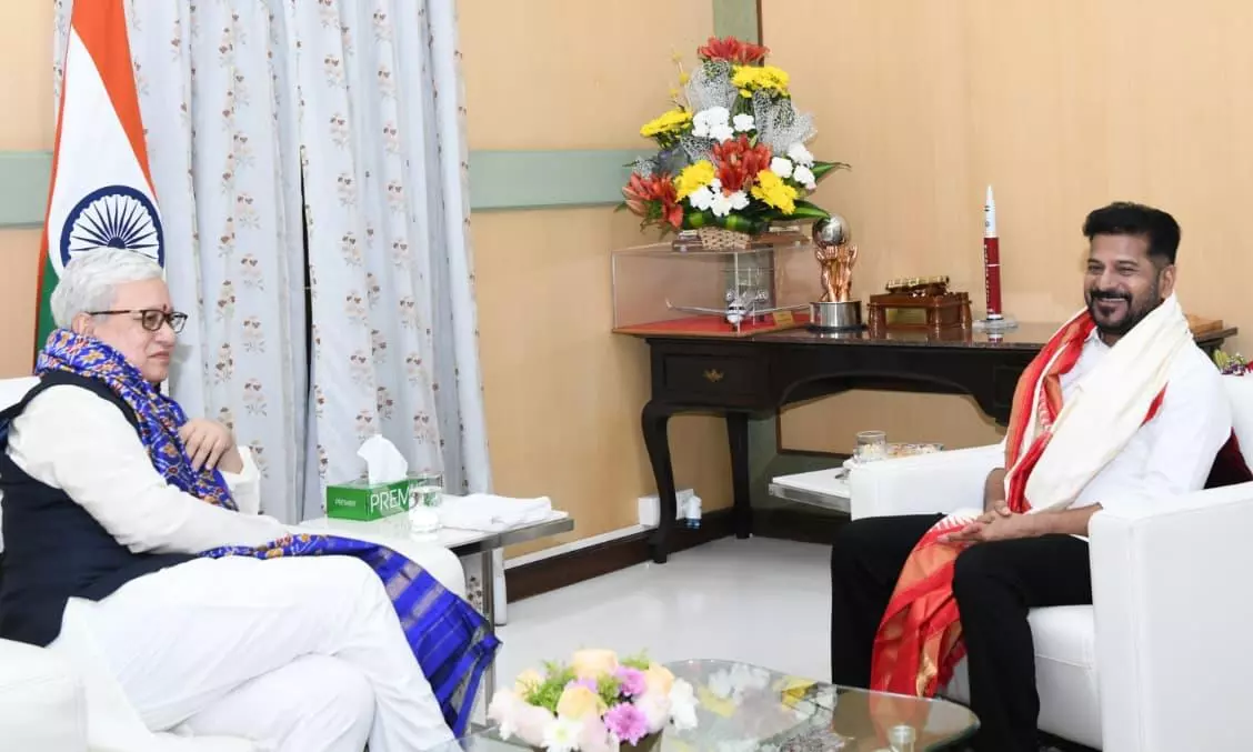 Revanth Meets Governor, Chief Justice To Extend New Year Greetings