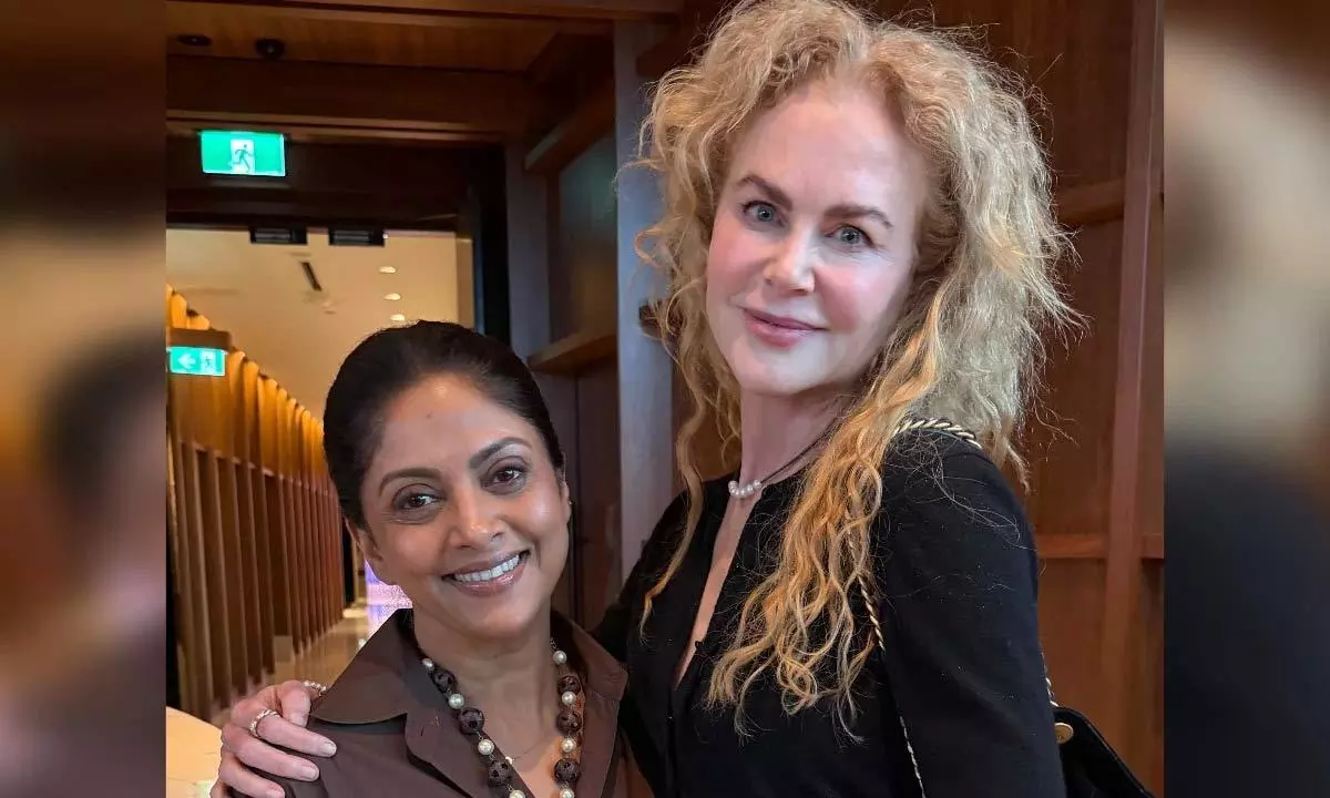 Actress Nadiya Fan-Girl Moment With Nicole Kidman Actress Nadiya Fan-Girl Moment With Nicole Kidman