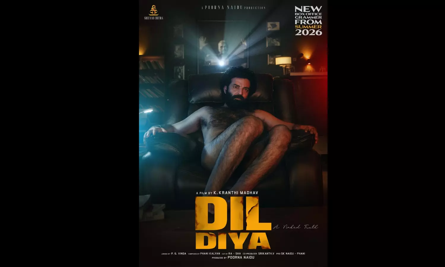 Kranthi Madhav on The Naked Truth Behind Dil Diya’s Bold First Look Kranthi Madhav on The Naked Truth Behind Dil Diya’s Bold First Look