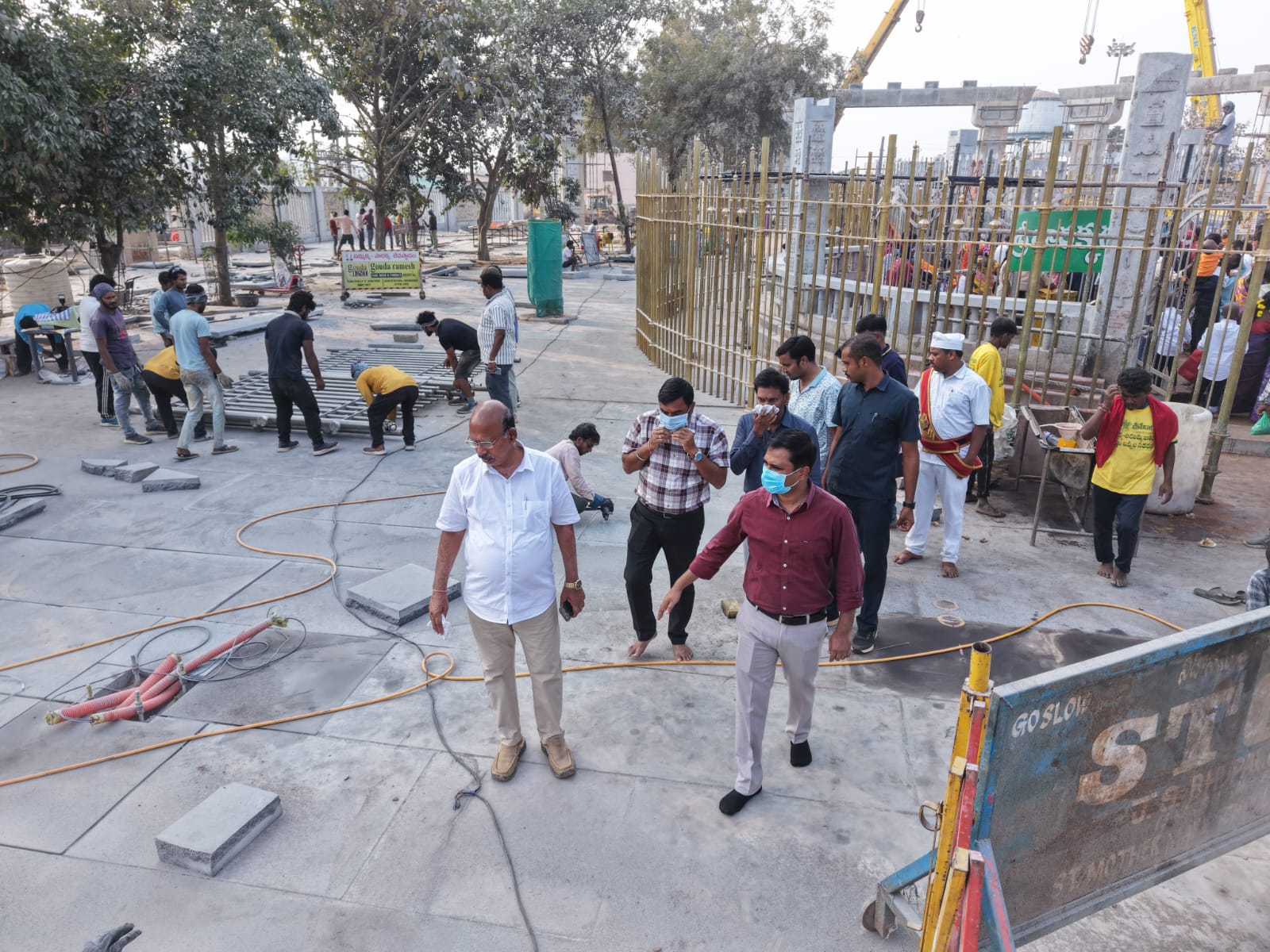 Collector Sets Deadline for Medaram Temple Works
