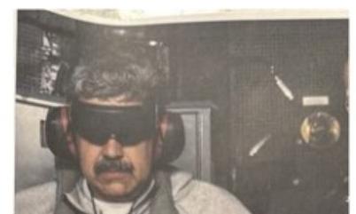 Trump Claims Successful Op, Releases First Pics of Maduro Blindfolded
