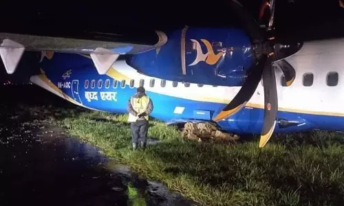 Aircraft Overshoots Runway in Nepal; All Aboard Safe