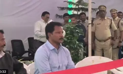 Key Maoist Leader Barse Deva Surrenders Before Telangana DGP Key Maoist Leader Barse Deva Surrenders Before Telangana DGP