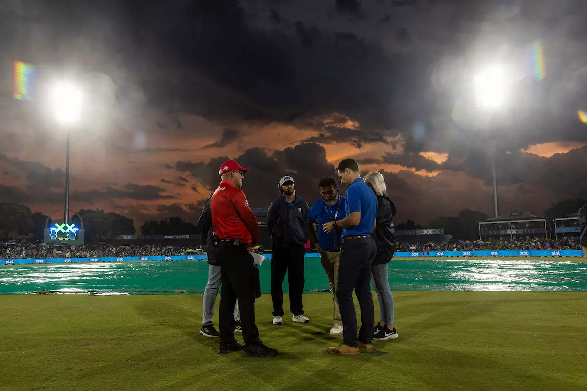 Rain Abandons Pretoria Capitals vs Durban’s Super Giants at Centurion Rain Abandons Pretoria Capitals vs Durban’s Super Giants at Centurion
