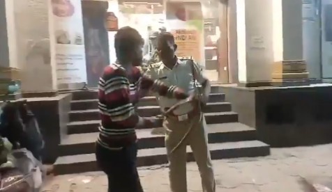 Hyderabad Driver Threatens Police With Snake