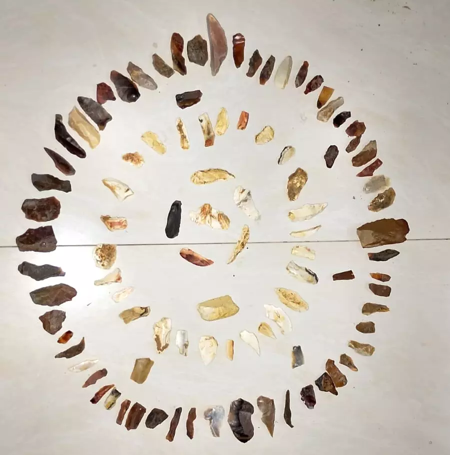 1 Lakh-Year-Old Tool Factory Found In Mulugu 1 Lakh-Year-Old Tool Factory Found In Mulugu